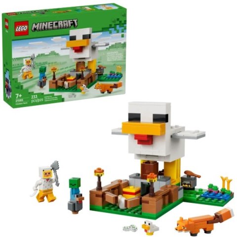KLOCKI KONSTR LEGO 21585 MINECRAFT FARMA KURCZAK