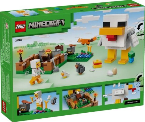 KLOCKI KONSTR LEGO 21585 MINECRAFT FARMA KURCZAK