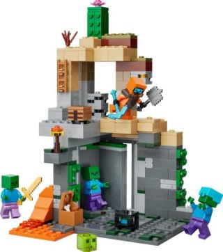 KLOCKI KONSTR LEGO 21587 MINECRAFT LOCH ZOMBIE