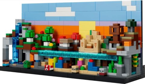 KLOCKI KONSTR LEGO 21589 MINECRAFT MINIBIOMY