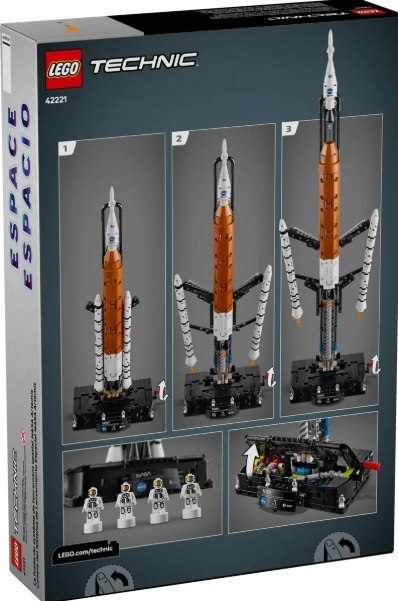 KLOCKI KONSTR LEGO 42221 TECHNIC RAKIETA NASA