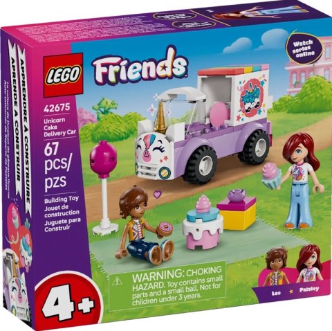 KLOCKI KONSTR LEGO 42675 FRIENDS JEDNOROZ TORT