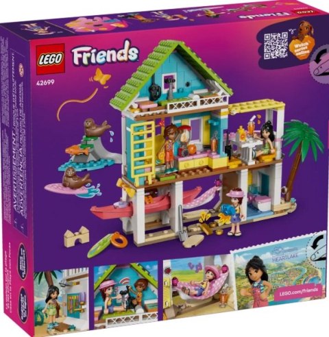 KLOCKI KONSTR LEGO 42699 FRIENDS DOMEK NA PLAZY