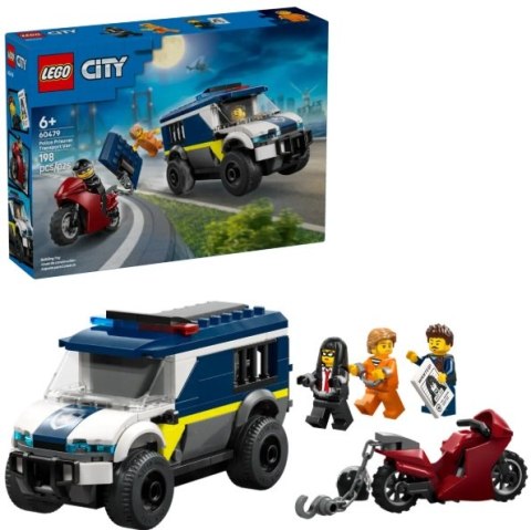 KLOCKI KONSTR LEGO 60479 CITY FURGONETKA POLICJA