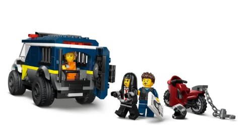 KLOCKI KONSTR LEGO 60479 CITY FURGONETKA POLICJA