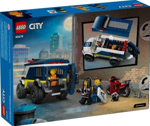 KLOCKI KONSTR LEGO 60479 CITY FURGONETKA POLICJA