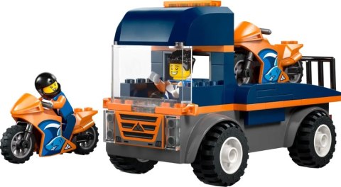 KLOCKI KONSTR LEGO 60491 CITY LAWETA DLA MOTOROW