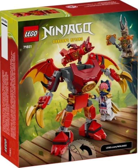 KLOCKI KONSTR LEGO 71851 NINJAGO MECH SMOK KAIA