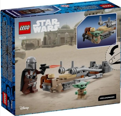 KLOCKI KONSTR LEGO 75436 STAR WARS SMIGACZ MANDO