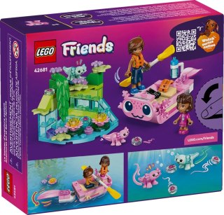 LEGO Friends 42681 Łódź przygodowa z aksolotlem