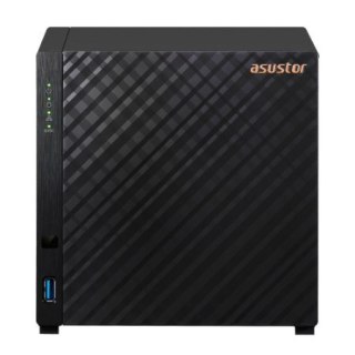NAS Asustor AS1204T; Tower; 4x (3.5" SATA HDD/ 2.5" SSD); Realtek RTD1619B, 1GB DDR4, 1x 2.5GbE, 3x USB 3.2