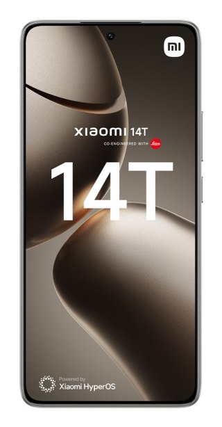 Smartfon Xiaomi 14T 5G Dual Sim 12/256GB Titan Grey (WYPRZEDAŻ)