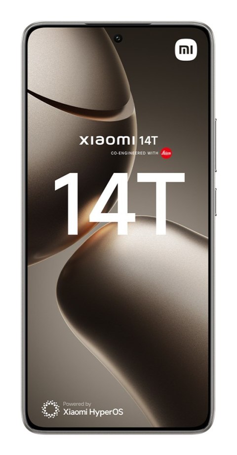 Smartfon Xiaomi 14T 5G Dual Sim 12/256GB Titan Grey (WYPRZEDAŻ)