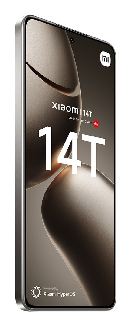 Smartfon Xiaomi 14T 5G Dual Sim 12/256GB Titan Grey (WYPRZEDAŻ)