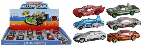 Auto osobowe metalowe 7cm mix MEGA CREATIVE 510452