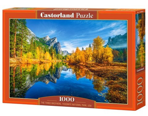 Puzzle 1000 el. The Three Brothers, Yosemite National Park, USA CASTORLAND C-105489