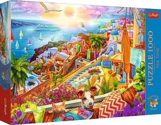 Puzzle 1000 elementów Premium Santorini TREFL 10842 TR