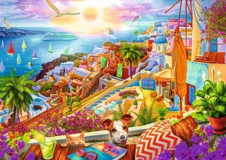 Puzzle 1000 elementów Premium Santorini TREFL 10842 TR