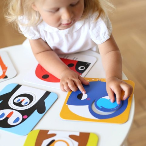 Układanka edukacyjna 12 elementów Maluchy 18M CZU CZU 490807