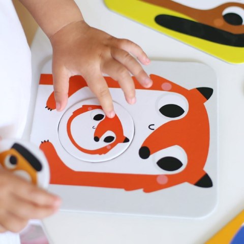 Układanka edukacyjna 12 elementów Maluchy 18M CZU CZU 490807