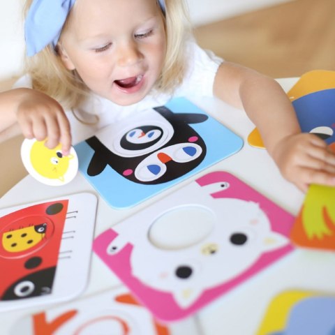 Układanka edukacyjna 12 elementów Maluchy 18M CZU CZU 490807