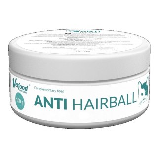 VetFood Anti Hairlball na kule włosowe dla kota 100g