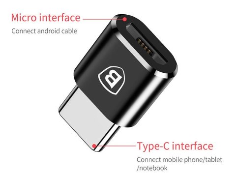 Adapter Baseus Micro USB do USB-C Typ C przejściówka