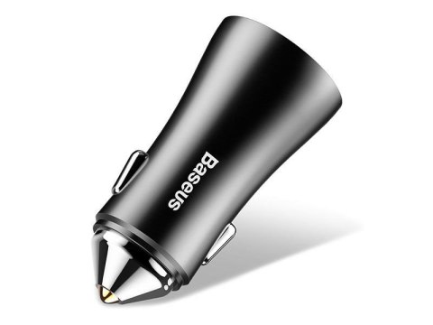 Baseus Ładowarka Samochodowa 2x USB 2.4A