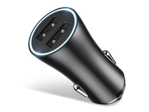 Baseus Ładowarka Samochodowa 2x USB 2.4A