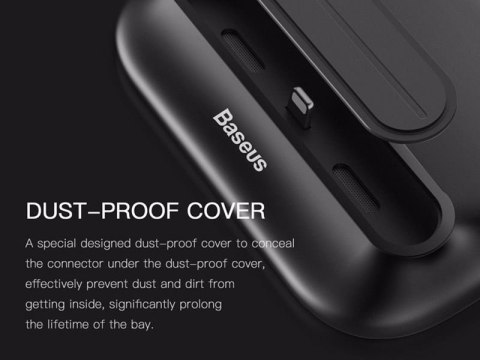 Baseus Little Volcano stacja dokująca iPhone Zlota + kabel