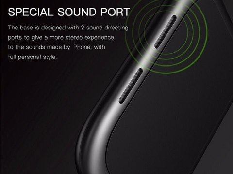 Baseus Little Volcano stacja dokująca iPhone Zlota + kabel