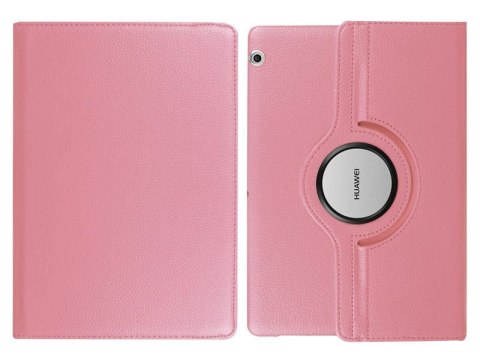 Etui Obrotowe 360° do Huawei MediaPad T3 10 9.6'' Różowe