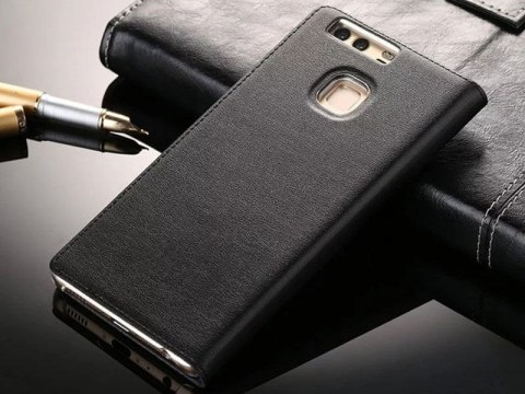 Etui flip s-view cover do Huawei p9 Czarne