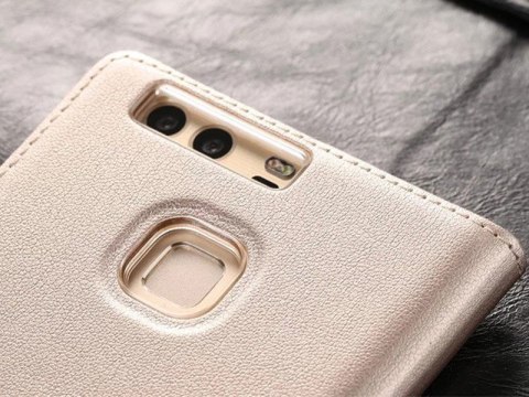 Etui flip s-view cover do Huawei p9 Czarne