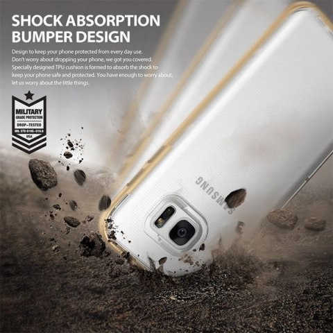 Etui ringke fusion frame samsung galaxy s7 edge sf black