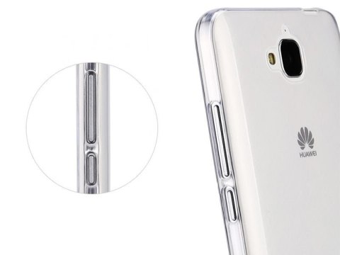 Etui silikonowe Alogy obudowa case do Huawei Y5 Y6 2017 przezroczyste