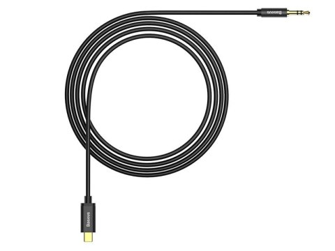 Kabel Baseus usb-c Typ C Jack 3.5 Audio 120 cm M01 czarny
