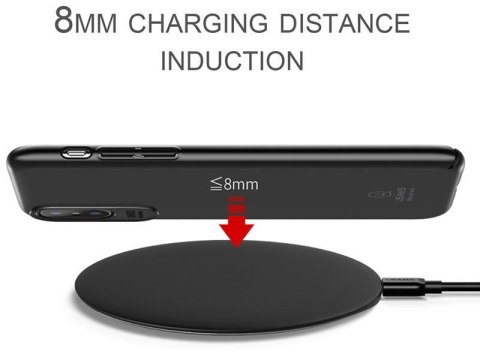 Ładowarka indukcyjna USAMS 10W US-CD24 iPhone 8 X MFI czarna