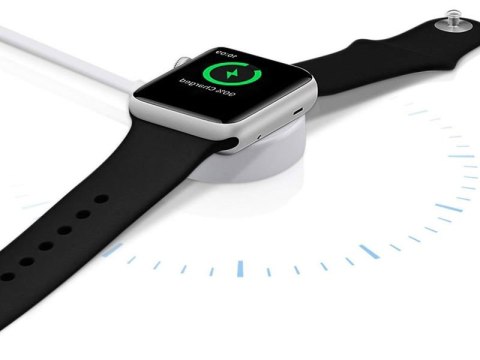 Ładowarka przewód do ładowania Apple Watch Ultra, SE, 10,9, 8, 7, 6, 5, 4, 3, 2, 1 1m biała