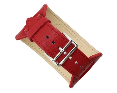 Pasek skórzany Cuffs Mankiet Apple Watch 1/2/3/4/5/ 38/40mm Czarny