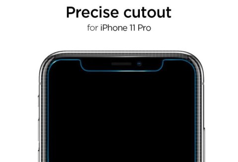 2x Szkło Spigen Align Master Glas.tR do Apple iPhone Xr / 11