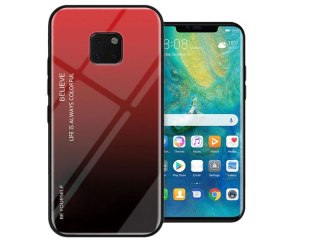 Etui Alogy Aurora Armor do Huawei Mate 20 Pro czerwono-czarne 05