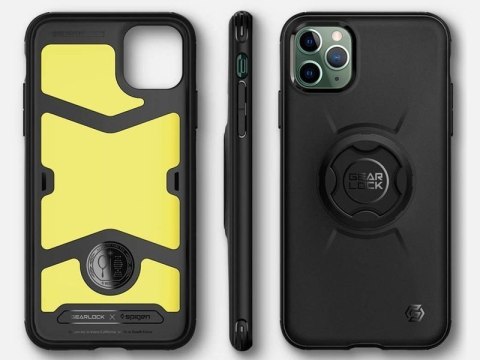 Etui Spigen Gearlock GCF111 bike mount do Apple iPhone 11 Pro Max Black