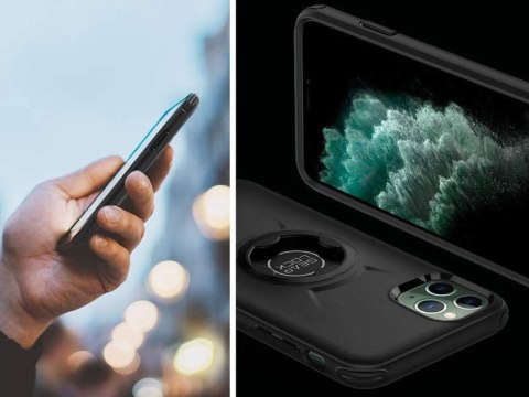 Etui Spigen Gearlock GCF111 bike mount do Apple iPhone 11 Pro Max Black