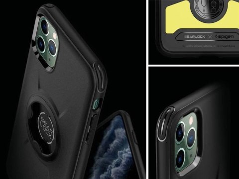 Etui Spigen Gearlock GCF113 bike mount do Apple iPhone 11 Pro Black