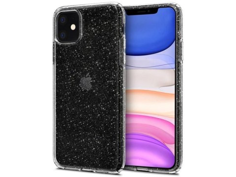Etui Spigen Liquid Crystal Glitter do Apple iPhone 11 Crystal Quartz