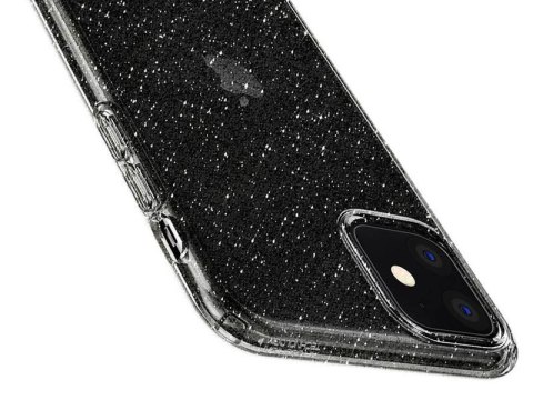 Etui Spigen Liquid Crystal Glitter do Apple iPhone 11 Crystal Quartz