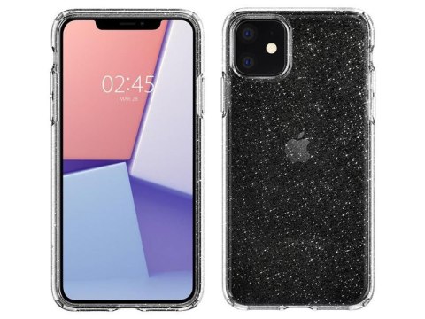 Etui Spigen Liquid Crystal Glitter do Apple iPhone 11 Crystal Quartz