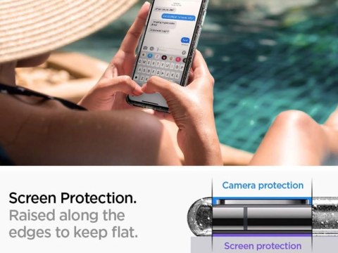 Etui Spigen Liquid Crystal Glitter do Apple iPhone 11 Crystal Quartz