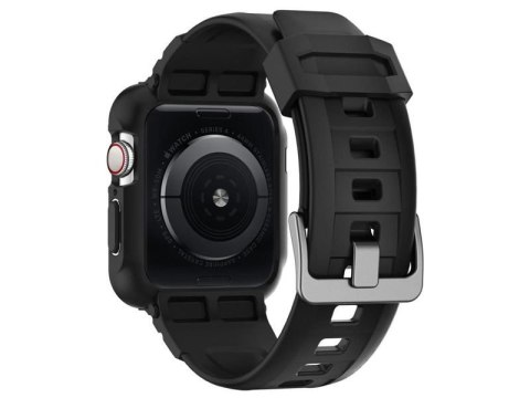 Etui Spigen Rugged Armor Pro do Apple Watch Series 4/5/6/SE 44mm / Watch 7 45mm Black